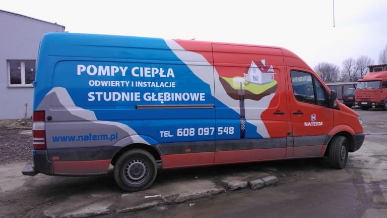 oklejanie pompy