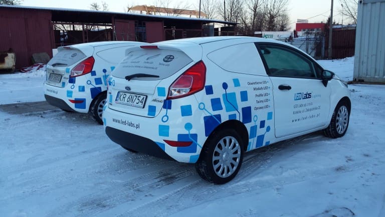 reklama na aucie ledlabs
